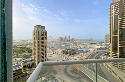 Balcony image for: Apartment - 1 Bedroom - 2 Bathrooms for rent in Botanica Tower - Dubai Marina - Dubai, Image 1