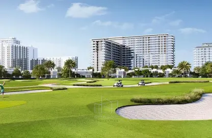 Outdoor Building image for: Apartment - 2 Bedrooms - 2 Bathrooms for sale in Golf Grand - Dubai Hills Estate - Dubai, Image 1