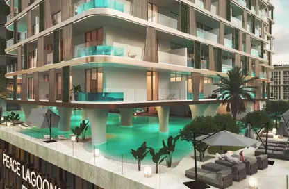 Apartment - 1 Bedroom - 2 Bathrooms for sale in Peace Lagoons - Dubai Land - Dubai