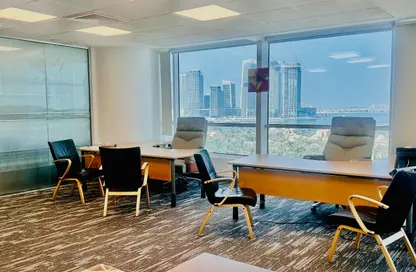 Business Centre - Studio - 2 Bathrooms for rent in Concord Tower - Dubai Media City - Dubai