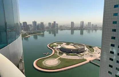 Apartment - 2 Bedrooms - 3 Bathrooms for rent in Blue Tower - Al Majaz 3 - Al Majaz - Sharjah