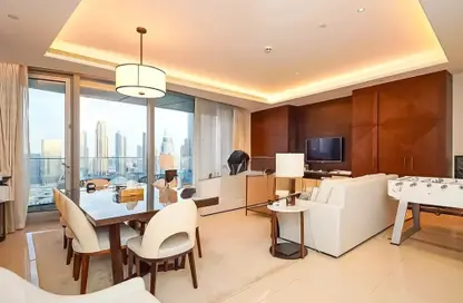 Apartment - 3 Bedrooms - 4 Bathrooms for rent in The Address Sky View Towers - Downtown Dubai - Dubai