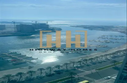 Apartment - 2 Bedrooms - 2 Bathrooms for rent in Beach Tower 1 - Al Khan Lagoon - Al Khan - Sharjah