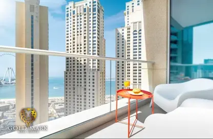 Apartment - 1 Bedroom - 1 Bathroom for rent in Aurora Tower - Marina Promenade - Dubai Marina - Dubai