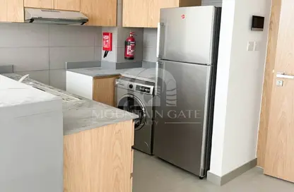 Kitchen image for: Apartment - 1 Bedroom - 1 Bathroom for sale in Sama Residences - Al Mamsha - Muwaileh - Sharjah, Image 1