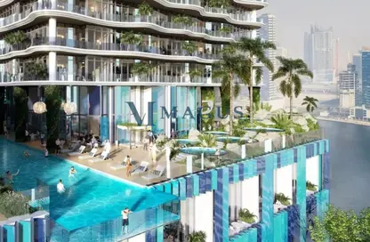 Apartment - Studio - 1 Bathroom for sale in Chic Tower - Business Bay - Dubai