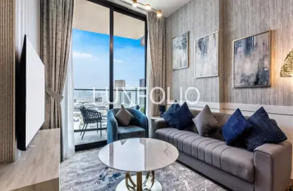 Apartment - 1 Bedroom - 2 Bathrooms for rent in Binghatti Crest - Jumeirah Village Circle - Dubai