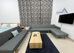 Living Room image for: Studio - 1 bathroom for rent in Khalifa City A Villas - Khalifa City A - Khalifa City - Abu Dhabi, Image 1