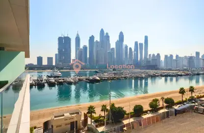 Apartment - 1 Bedroom - 1 Bathroom for rent in Palace Beach Residence Tower 1 - Palace Beach Residence - EMAAR Beachfront - Dubai Harbour - Dubai