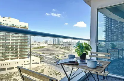 Apartment - 1 Bedroom - 2 Bathrooms for sale in Hub Canal 1 - Hub-Golf Towers - Dubai Sports City - Dubai