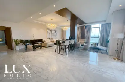 Penthouse - 3 Bedrooms - 4 Bathrooms for rent in The Polo Residence - Meydan Avenue - Meydan - Dubai