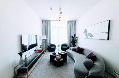 Apartment - 3 Bedrooms - 3 Bathrooms for sale in Binghatti LUNA - Jumeirah Village Circle - Dubai