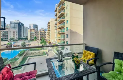 Apartment - 1 Bedroom - 1 Bathroom for sale in Al Ghozlan 4 - Al Ghozlan - Greens - Dubai