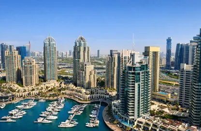 Apartment - 2 Bedrooms - 2 Bathrooms for rent in No.9 - Dubai Marina - Dubai