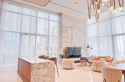 Apartment - 4 Bedrooms - 7 Bathrooms for rent in One of One Luxury Residences - Business Bay - Dubai