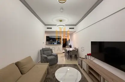 Apartment - 1 Bedroom - 1 Bathroom for sale in Mazaya 12 - Queue Point - Dubai Land - Dubai