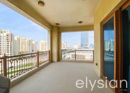 Terrace image for: Apartment - 2 bedrooms - 3 bathrooms for sale in Marina Residences 3 - Marina Residences - Palm Jumeirah - Dubai, Image 1