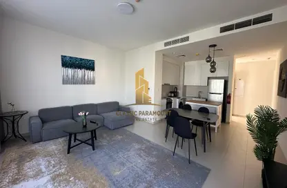 Living / Dining Room image for: Apartment - 2 Bedrooms - 2 Bathrooms for rent in Urbana II - EMAAR South - Dubai South (Dubai World Central) - Dubai, Image 1