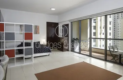Apartment - Studio - 1 Bathroom for rent in Rimal 4 - Rimal - Jumeirah Beach Residence - Dubai