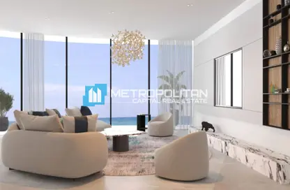 Living Room image for: Apartment - 3 Bedrooms - 4 Bathrooms for sale in Sea La Vie - Yas Bay - Yas Island - Abu Dhabi, Image 1