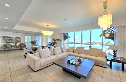 Apartment - 3 Bedrooms - 5 Bathrooms for rent in Marina Residences 5 - Marina Residences - Palm Jumeirah - Dubai