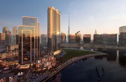 Apartment - Studio - 1 Bathroom for sale in Peninsula Three - Peninsula - Business Bay - Dubai