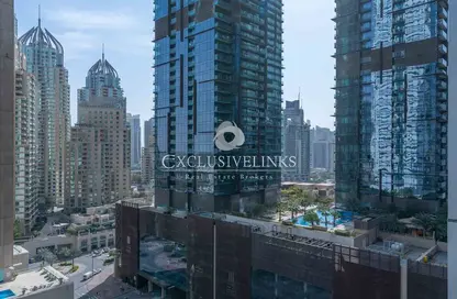 Outdoor Building image for: Apartment - 1 Bedroom - 2 Bathrooms for sale in The Torch - Dubai Marina - Dubai, Image 1
