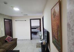 Living Room image for: Apartment - 2 bedrooms - 3 bathrooms for sale in Asas Tower - Al Khan Lagoon - Al Khan - Sharjah, Image 1