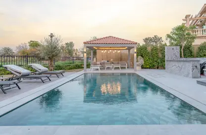 Villa - 4 Bedrooms - 5 Bathrooms for rent in Entertainment Foyer - Mediterranean Clusters - Jumeirah Islands - Dubai