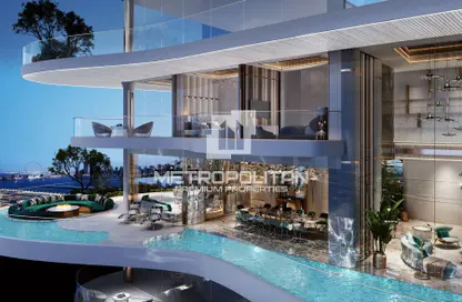 Pool image for: Apartment - 3 Bedrooms - 4 Bathrooms for sale in Tower C - Damac Bay - Dubai Harbour - Dubai, Image 1