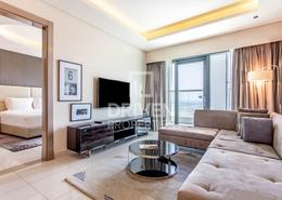 Living Room image for: Apartment - 1 bedroom - 2 bathrooms for sale in Tower A - DAMAC Towers by Paramount - Business Bay - Dubai, Image 1