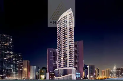 Apartment - 1 Bedroom - 2 Bathrooms for sale in Tower C1 - Ajman Pearl Towers - Ajman Downtown - Ajman