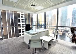 Office Space - 1 bathroom for rent in Indigo Icon - Lake Almas East - Jumeirah Lake Towers - Dubai