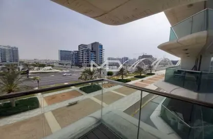 Balcony image for: Apartment - 1 Bedroom - 1 Bathroom for rent in Al Hadeel - Al Bandar - Al Raha Beach - Abu Dhabi, Image 1