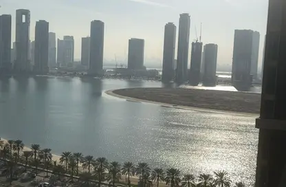 Apartment - 2 Bedrooms - 2 Bathrooms for rent in Al Khan Lagoon Tower - Al Khan Lagoon - Al Khan - Sharjah