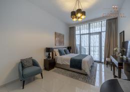 Room / Bedroom image for: Studio - 1 bathroom for sale in Ghalia - District 18 - Jumeirah Village Circle - Dubai, Image 1