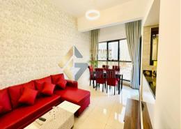 Living / Dining Room image for: Apartment - 2 bedrooms - 2 bathrooms for sale in Escan Tower - Dubai Marina - Dubai, Image 1