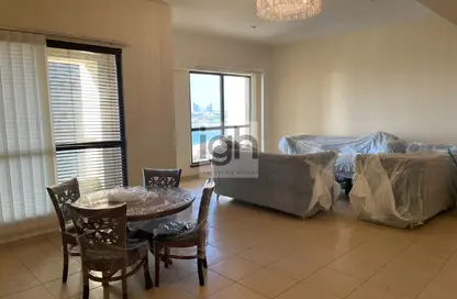 Apartment - 3 Bedrooms - 3 Bathrooms for rent in Sadaf 4 - Sadaf - Jumeirah Beach Residence - Dubai