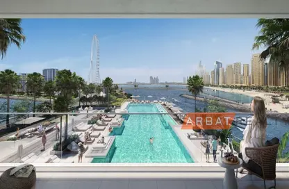 صورة لـ حوض سباحة شقة - 3 غرف نوم - 4 حمامات للبيع في بلوواترز باي - بلوواترز - دبي ، صورة رقم 1