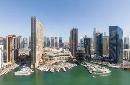 شقة - غرفة نوم - 1 حمام للايجار في باي سنترال غرب - باي سنترال - دبي مارينا - دبي
