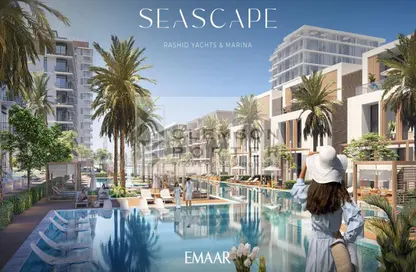 Apartment - 2 Bedrooms - 2 Bathrooms for sale in Seascape - Mina Rashid - Dubai