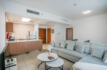 Apartment - 1 Bedroom - 2 Bathrooms for rent in Sulafa Tower - Dubai Marina - Dubai