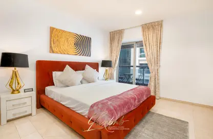 Apartment - 3 Bedrooms - 4 Bathrooms for rent in Princess Tower - Dubai Marina - Dubai