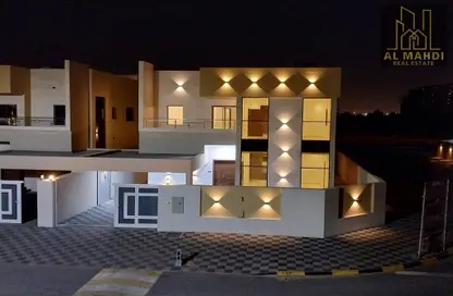 3D Floor Plan image for: Villa - 5 Bedrooms - 7 Bathrooms for sale in Al Zaheya Gardens - Al Zahya - Ajman, Image 1