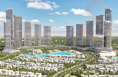 Apartment - 1 Bedroom - 1 Bathroom for sale in 340 Riverside Crescent - Sobha Hartland II - Bukadra - Dubai