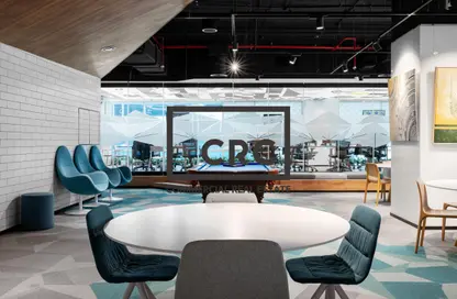 Office Space - Studio - 1 Bathroom for rent in Bay Square Building 4 - Bay Square - Business Bay - Dubai