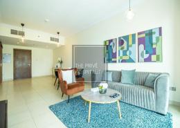 Living Room image for: Apartment - 1 bedroom - 1 bathroom for rent in 8 Boulevard Walk - Mohammad Bin Rashid Boulevard - Downtown Dubai - Dubai, Image 1