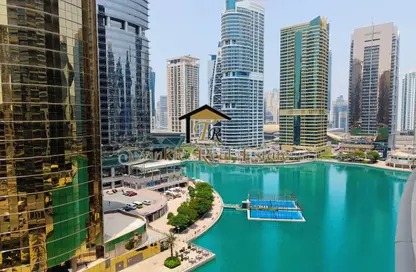 شقة - 1 حمام للايجار في برج كونكورد - (JLT) مجمع H - أبراج بحيرة الجميرا - دبي