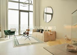 Living / Dining Room image for: Duplex - 1 bedroom - 1 bathroom for sale in SLS Dubai Hotel & Residences - Business Bay - Dubai, Image 1