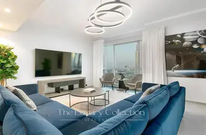 Living Room image for: Apartment - 4 Bedrooms - 4 Bathrooms for rent in The Residences 2 - The Residences - Downtown Dubai - Dubai, Image 1
